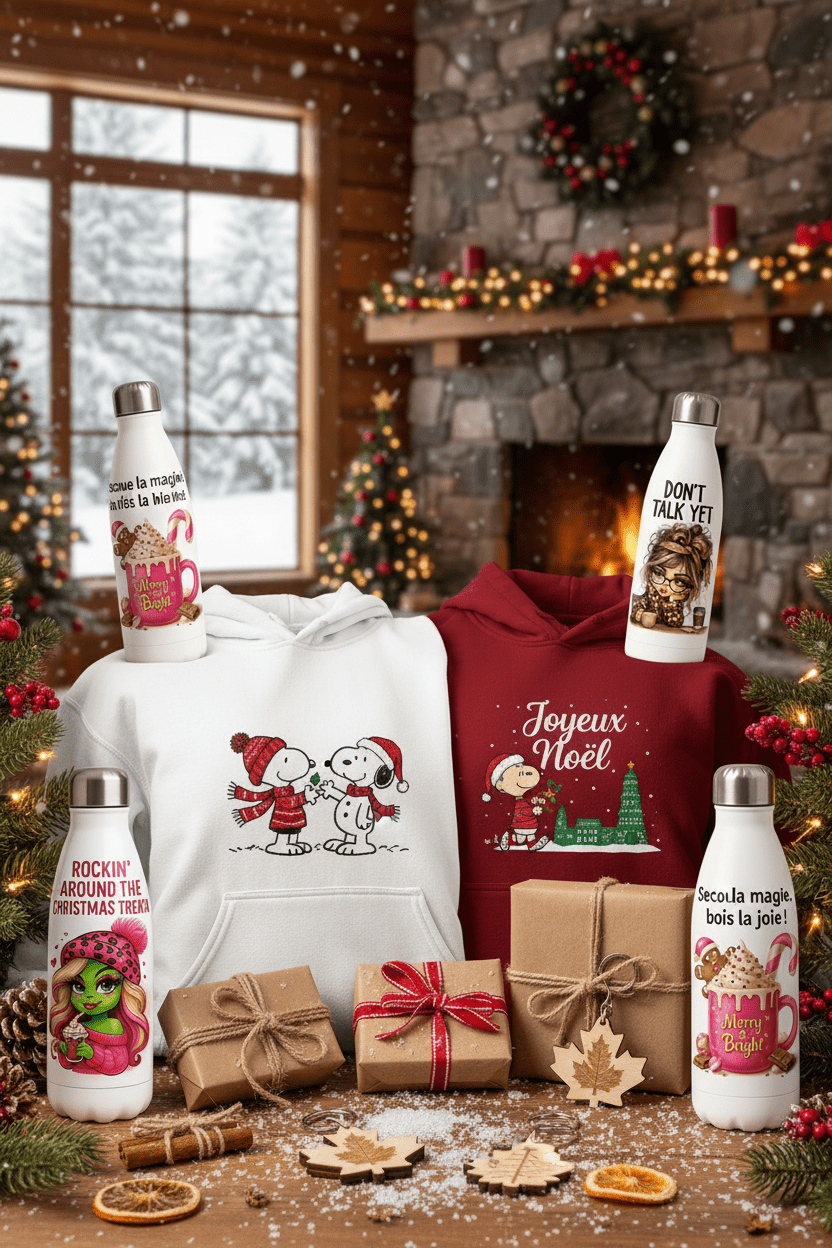 Guide Cadeau de Noël 2025 - Créations Québécoises Uniques - L'atelier 9¾