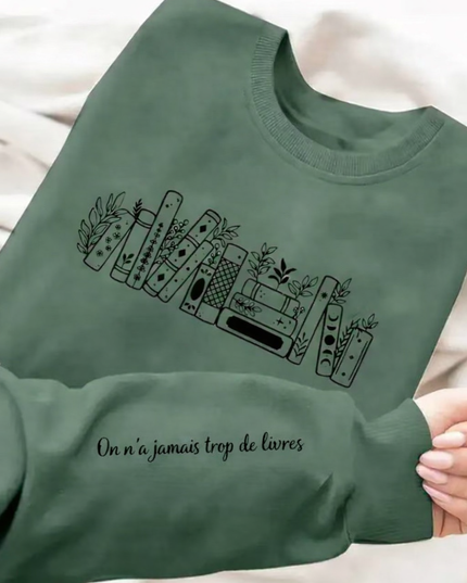 Le sweat passion lecture - L'atelier 9¾