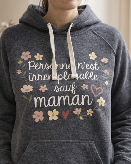 Hoodie Maman Unique & Précieuse