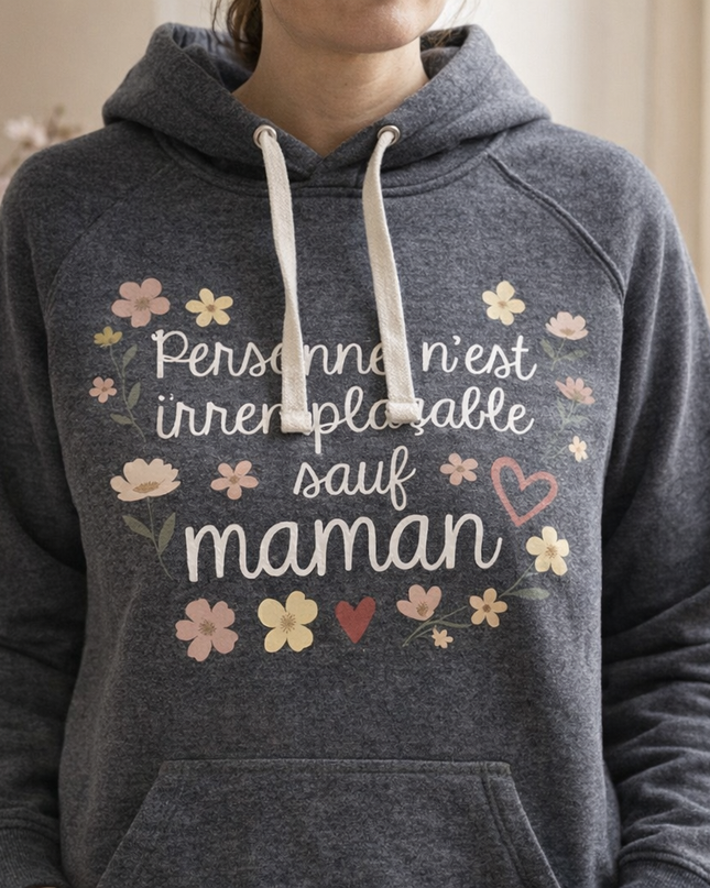 Hoodie Maman Unique & Précieuse