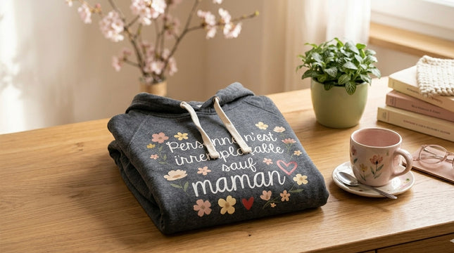 Hoodie Maman Unique & Précieuse