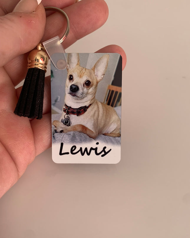 Mon Cœur à Pattes – Porte-clé Souvenir Personnalisé Animal de Compagnie