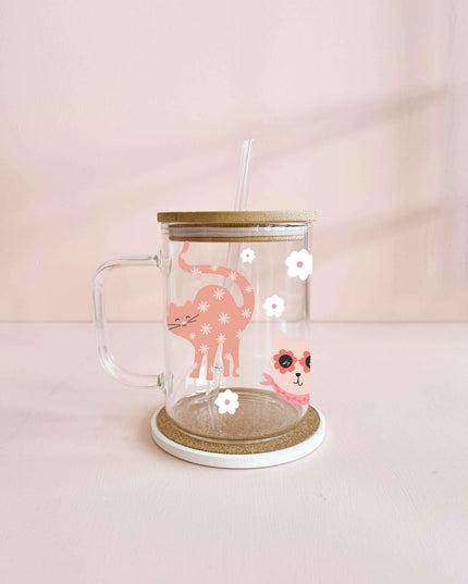 Tasse boho 17oz - chats