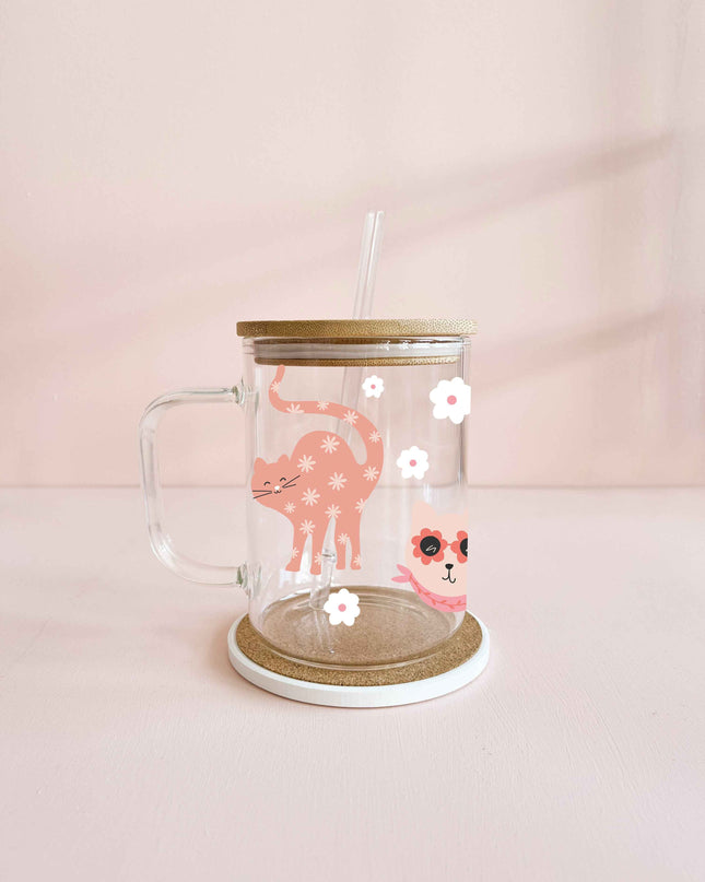 Tasse boho 17oz - chats