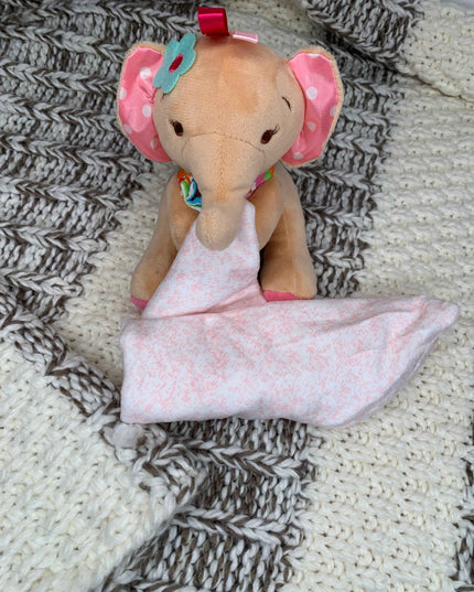Doudou Éléphant avec Couverture Personnalisable