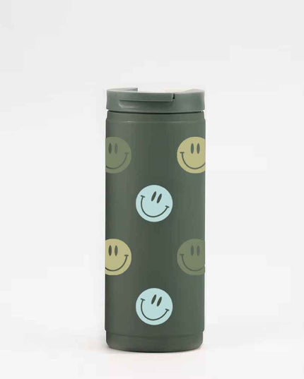 Gobelet isotherme 16oz - vert Smiley sauge