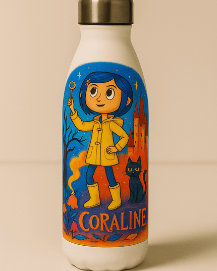 Gourde "Coraline & le monde secret" - L'Atelier 9 3/4