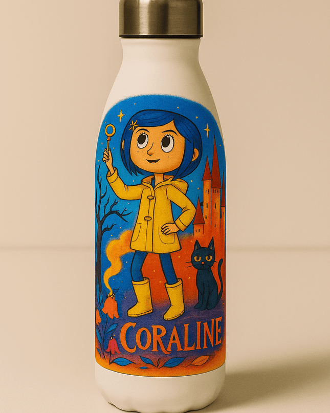 Gourde "Coraline & le monde secret" - L'Atelier 9 3/4