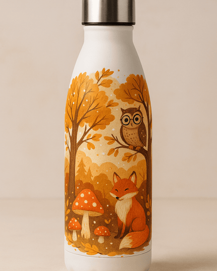 Gourde "Renard & Feuillage enchanté" - L'Atelier 9 3/4