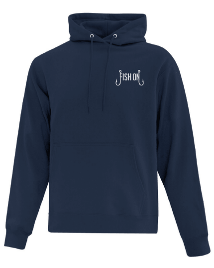Hoodie "Fish On" brodé - L'atelier 9¾