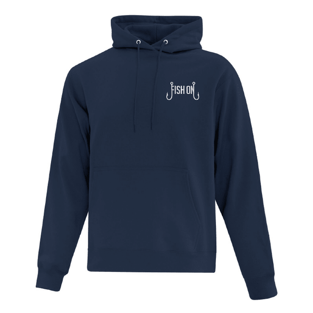 Hoodie "Fish On" brodé - L'atelier 9¾