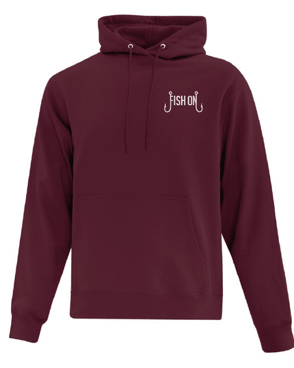 Hoodie "Fish On" brodé - L'atelier 9¾