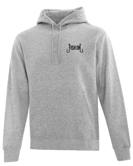 Hoodie "Fish On" brodé - L'atelier 9¾