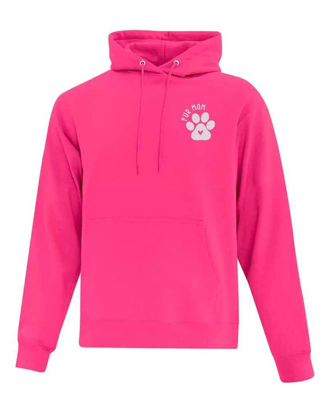 Hoodie "Fur Mom" brodé