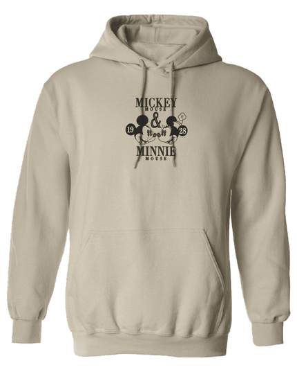 Hoodie Mickey & Minnie brodé - L'atelier 9¾