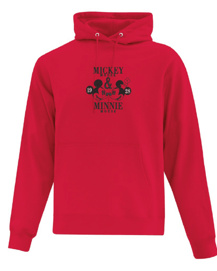 Hoodie Mickey & Minnie brodé - L'atelier 9¾