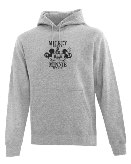 Hoodie Mickey & Minnie brodé - L'atelier 9¾