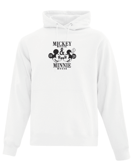 Hoodie Mickey & Minnie brodé - L'atelier 9¾