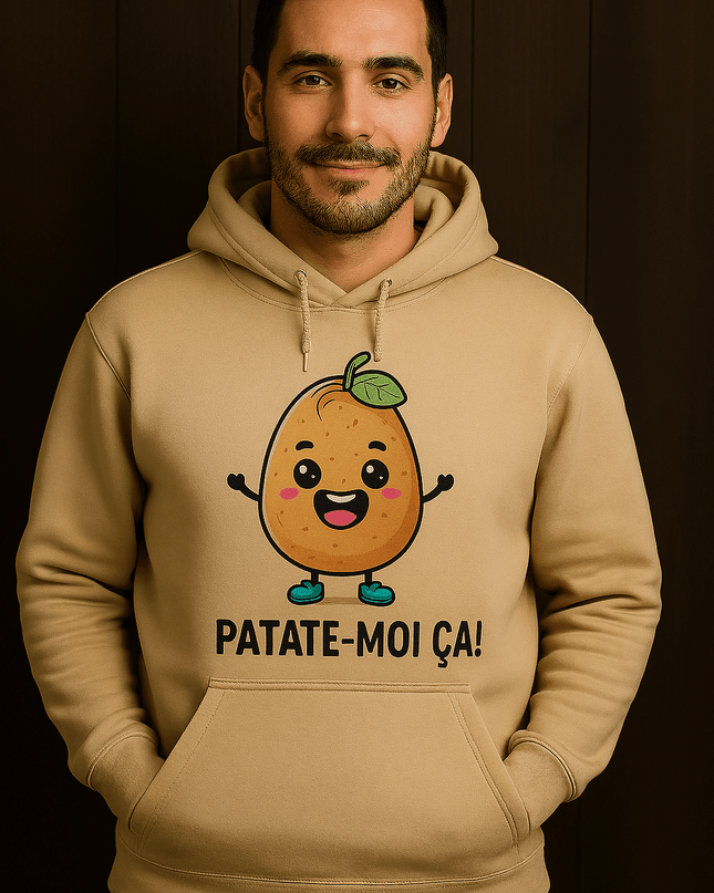 Hoodie "Patate - moi ça!" - L'Atelier 9 3/4