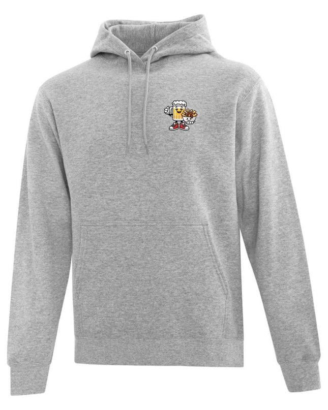 Hoodie "Recette du bonheur" imprimé