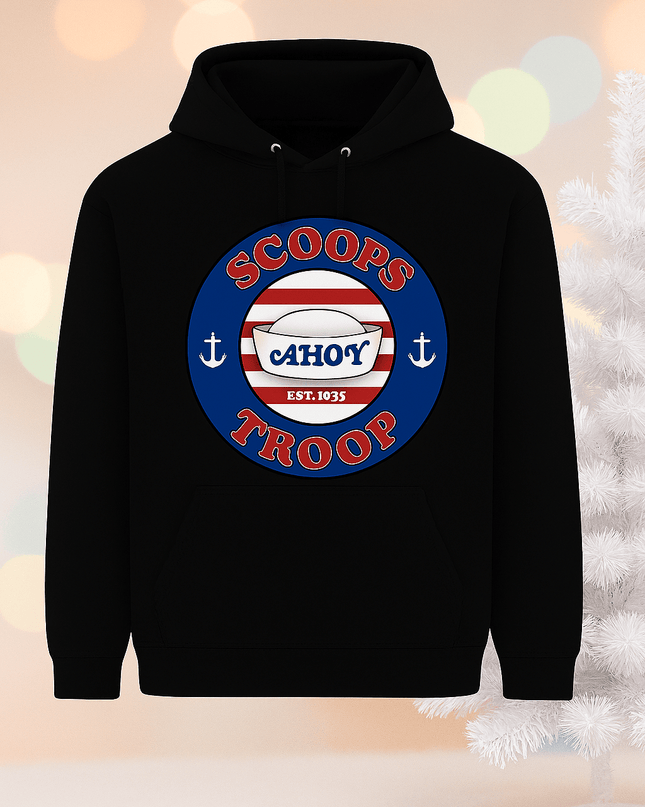 hoodie Scoops Troop Édition Spéciale Stranger Things - L'Atelier 9¾