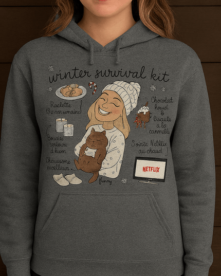 Hoodie "Winter Survival Kit" - L'Atelier 9¾
