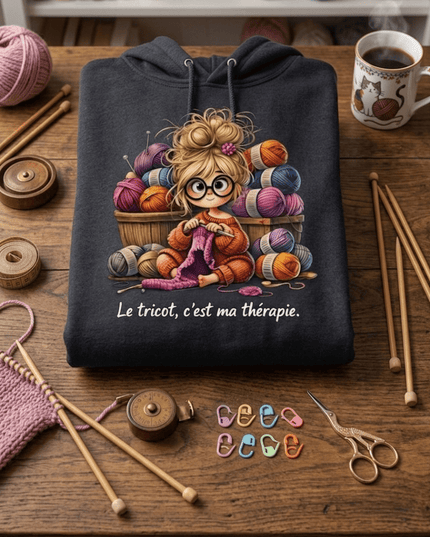 Le tricot, c’est ma thérapie - L'Atelier 9¾