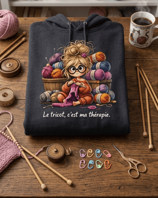 Le tricot, c’est ma thérapie - L'Atelier 9¾