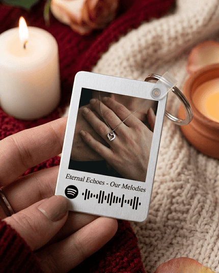 "Ma Musique mon souvenir " – Porte - clé Personnalisé style Spotify - L'Atelier 9¾
