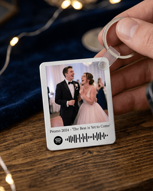 "Ma Musique mon souvenir " – Porte - clé Personnalisé style Spotify - L'Atelier 9¾