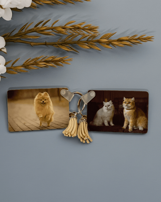 Mon cœur à pattes – Porte - clé souvenir unique - L'Atelier 9¾