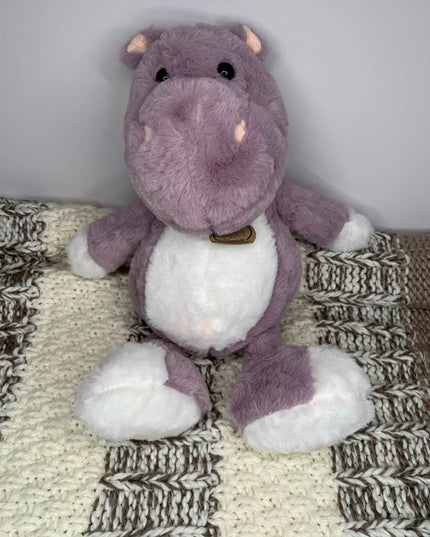 Peluche Hippopotame Personnalisable - Prénom et Design