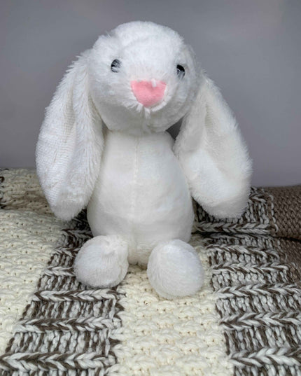 Peluche Lapin Personnalisable - Prénom et Design