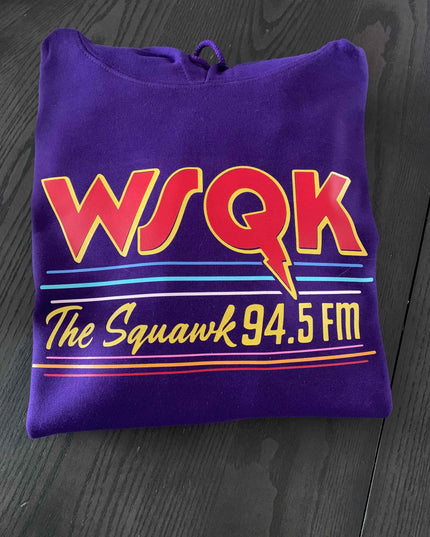 Hoodie Stranger Things WSQK - Édition Hawkins Radio Station - Confort Premium