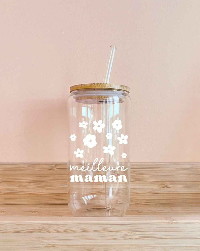 Verre boho - meilleure maman